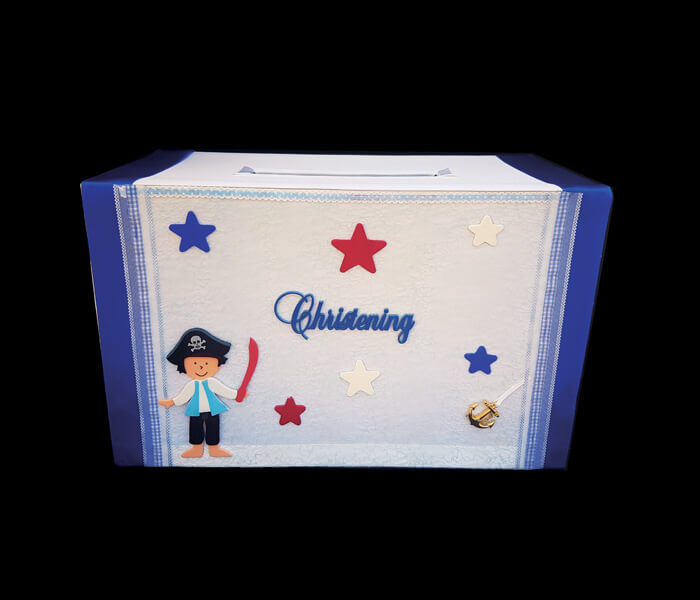 VL0038-CHRB Blue Christening Treasure Box 38.00