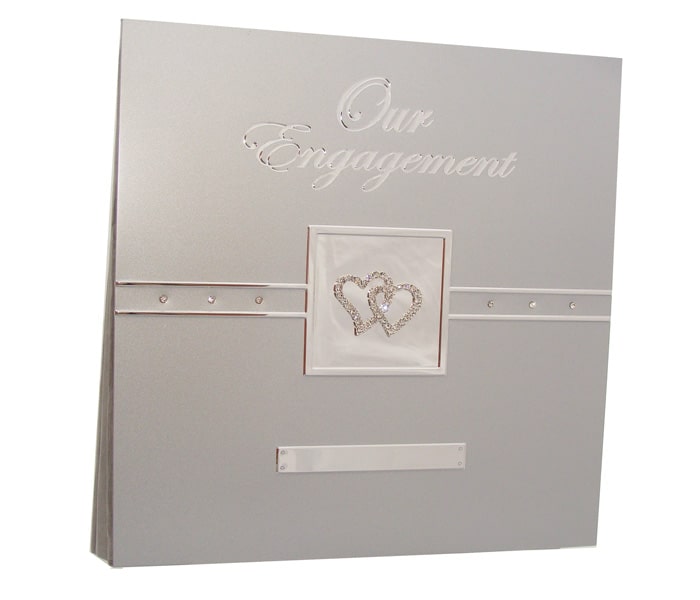 MTDE-AL Premium Engagement Aluminum Photo Album 33.8cmx33.2cm. 18 Self Adhesive sheets, Acid Free. Designed In Australia-min