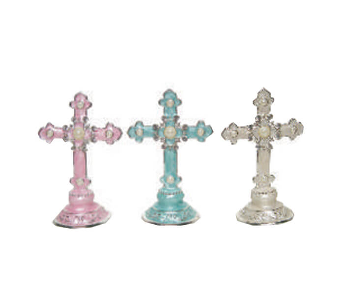 PCROSS-Pink BCROSS-Blue WCROSS-White $3.50 7.5cm(H)