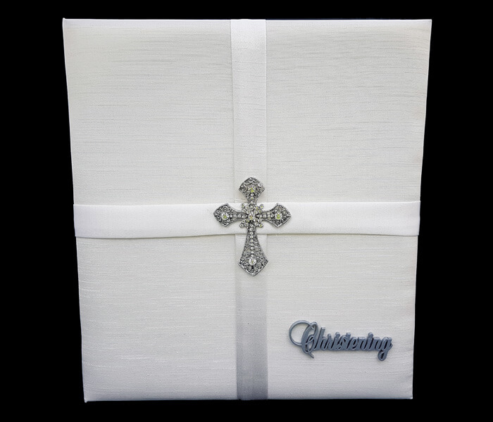 Raw Silk Premium Album Christening RSALB-CHR 24-95